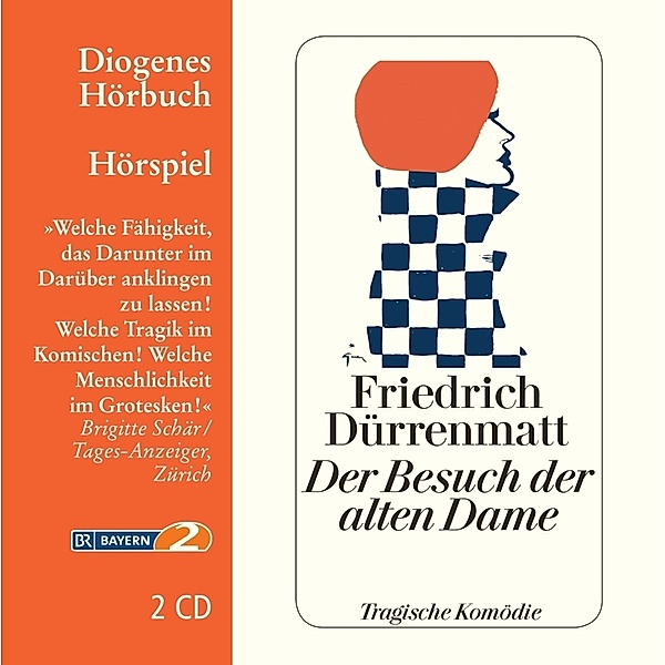 Der Besuch der alten Dame,2 Audio-CD, Friedrich Dürrenmatt