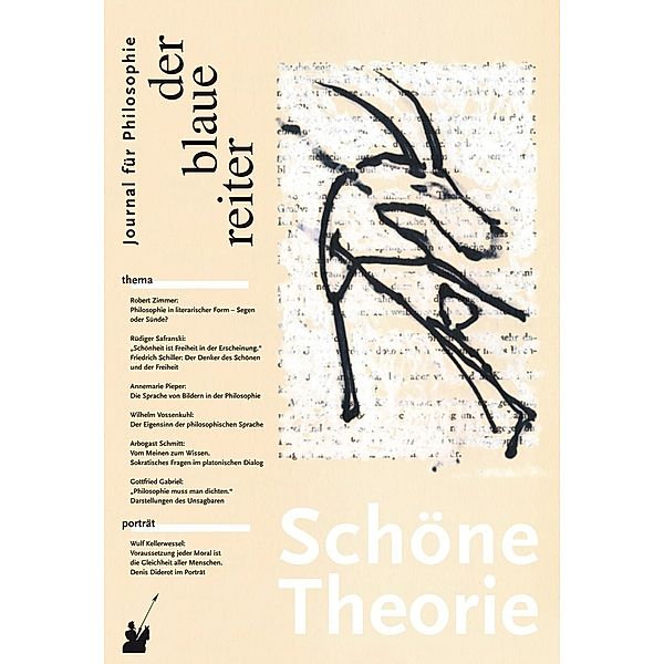 Der Blaue Reiter. Journal für Philosophie / Schöne Theorie, Robert Zimmer, Wilhelm Vossenkuhl, Rüdiger Safranski