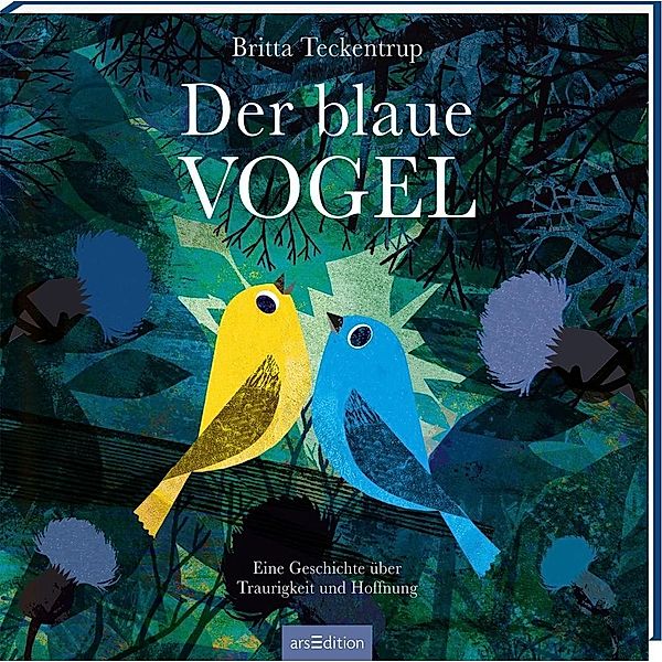 Der blaue Vogel, Britta Teckentrup