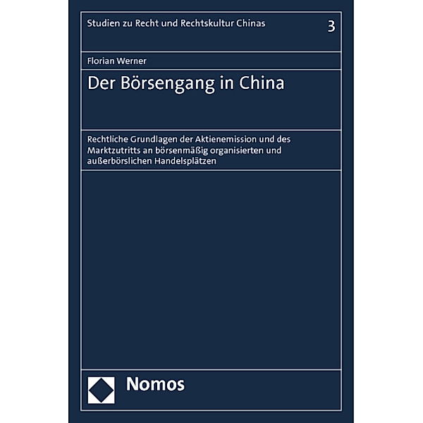 Der Börsengang in China, Florian Werner