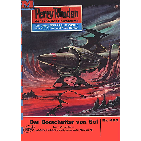 Der Botschafter von Sol (Heftroman) / Perry Rhodan-Zyklus Die Cappins Bd.495, Hans Kneifel