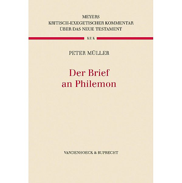 Der Brief an Philemon, Peter Müller