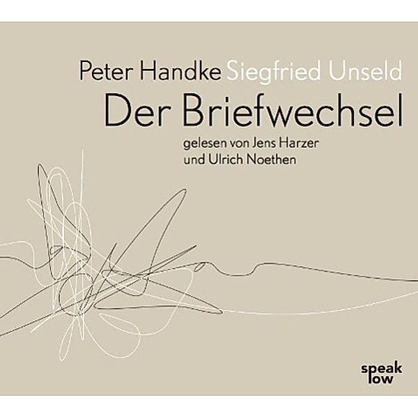 'Der Briefwechsel',  4 Audio-CDs, Peter Handke, Siegfried Unseld