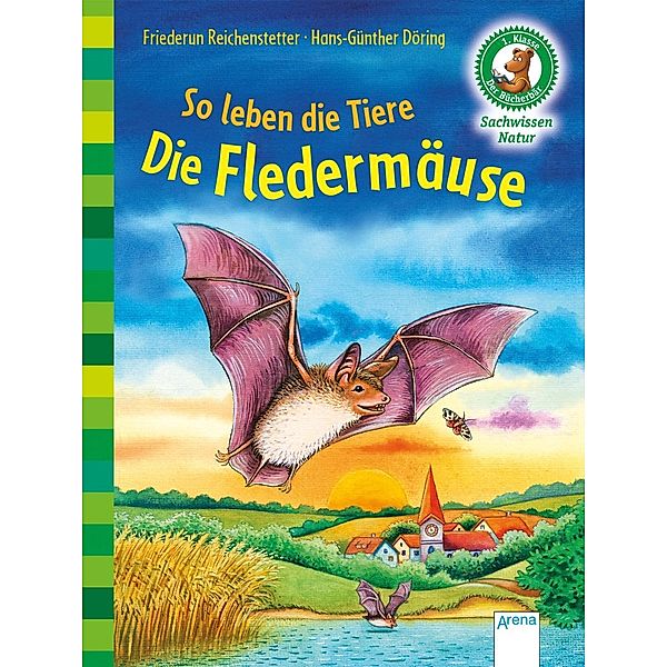 Der Bücherbär – 1. Klasse – Sachwissen Natur - So leben die Tiere – Die Fledermä, Friederun Reichenstetter