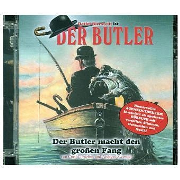Der Butler macht den großen Fang, 2 Audio-CDs, Der Butler