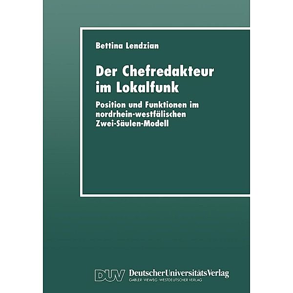 Der Chefredakteur im Lokalfunk