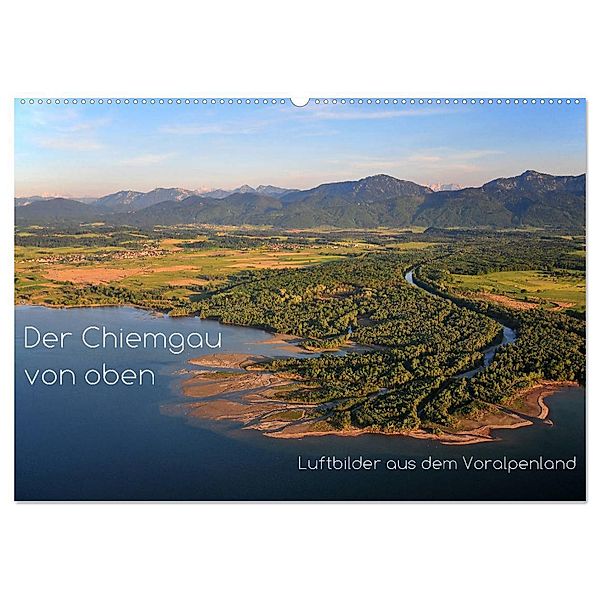 Der Chiemgau von oben (Wandkalender 2025 DIN A2 quer), CALVENDO Monatskalender, Calvendo, Tanja Ghirardini