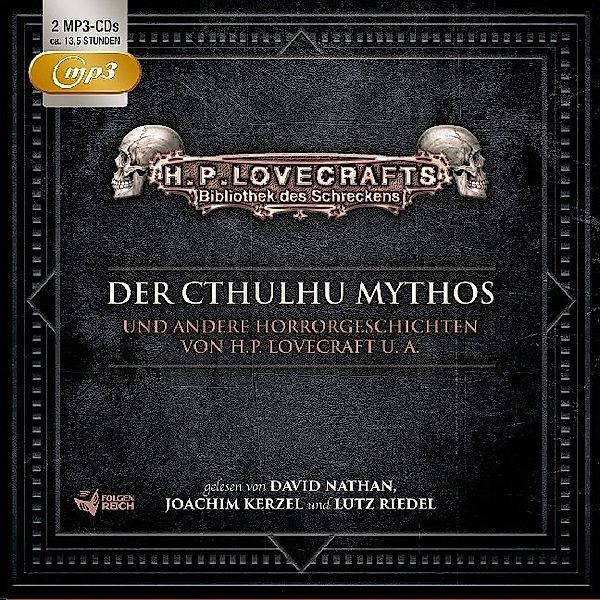 Der Cthulhu Mythos und andere Horrorgeschichten.Box.1,2 MP3-CDs, Howard Ph. Lovecraft