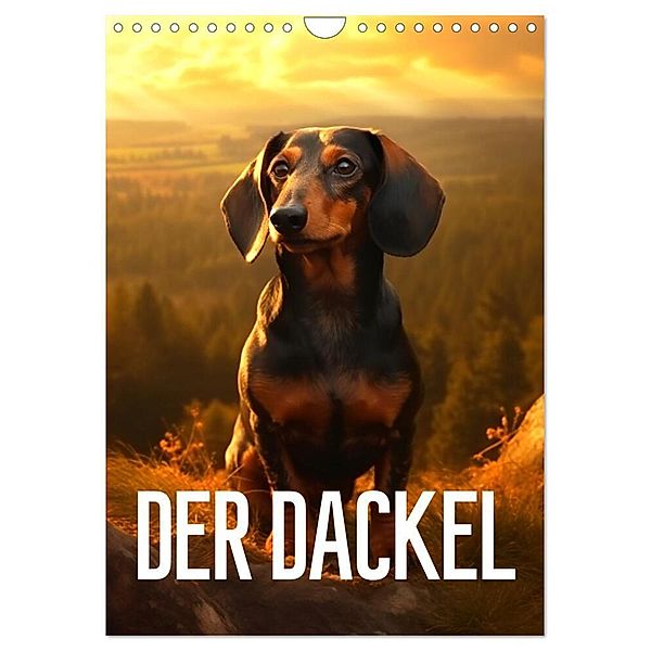 Der Dackel (Wandkalender 2024 DIN A4 hoch), CALVENDO Monatskalender, Tim Alberts