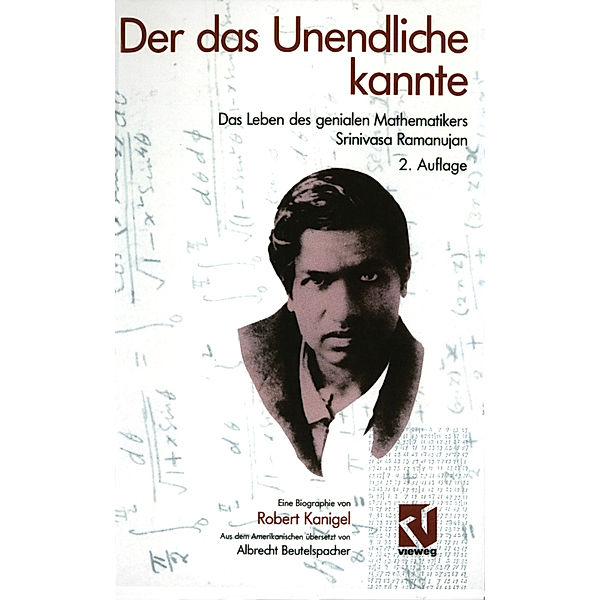 Der das Unendliche kannte, Robert Kanigel