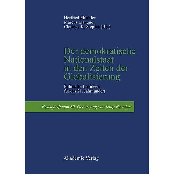 Der demokratische Nationalstaat in den Zeiten der Globalisierung