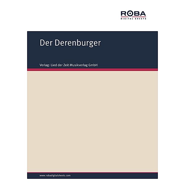 Der Derenburger, Volksweise