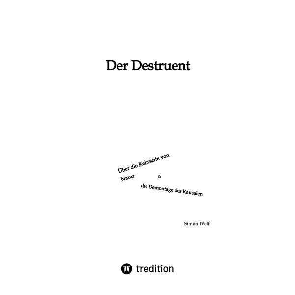 DER DESTRUENT, Simon Wolf