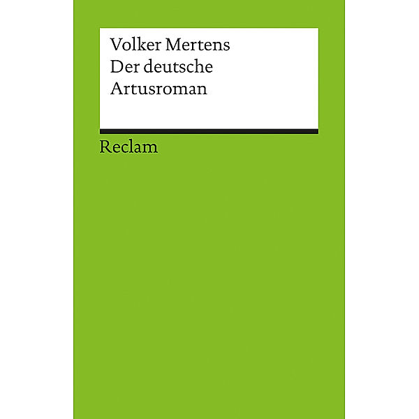 Der deutsche Artusroman, Volker Mertens