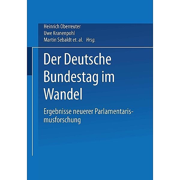 Der Deutsche Bundestag im Wandel