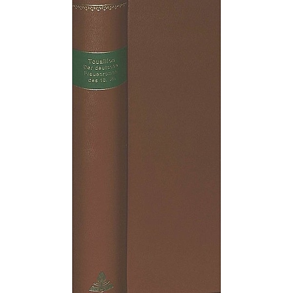 Der deutsche Frauenroman des 18. Jahrhunderts, Verlag W. Braumüller