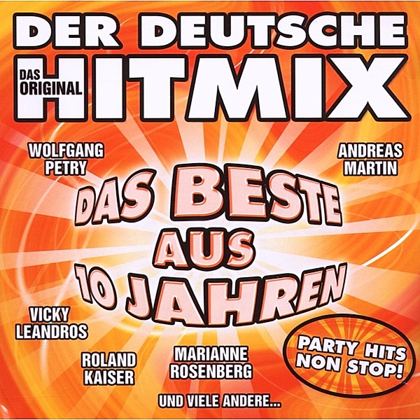 Der Deutsche Hitmix-Das Beste Aus 10 Jahren, Diverse Interpreten