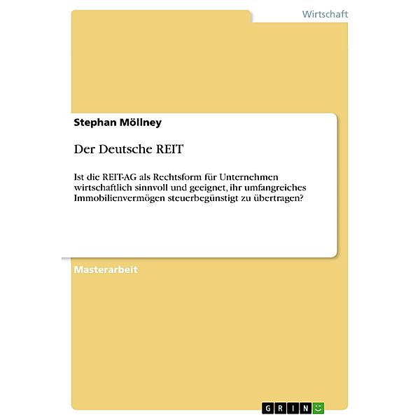 Der Deutsche REIT, Stephan Möllney