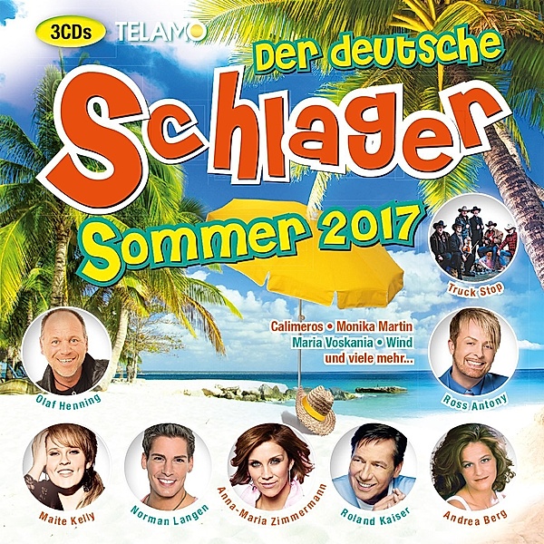 Der deutsche Schlager Sommer 2017, Diverse Interpreten