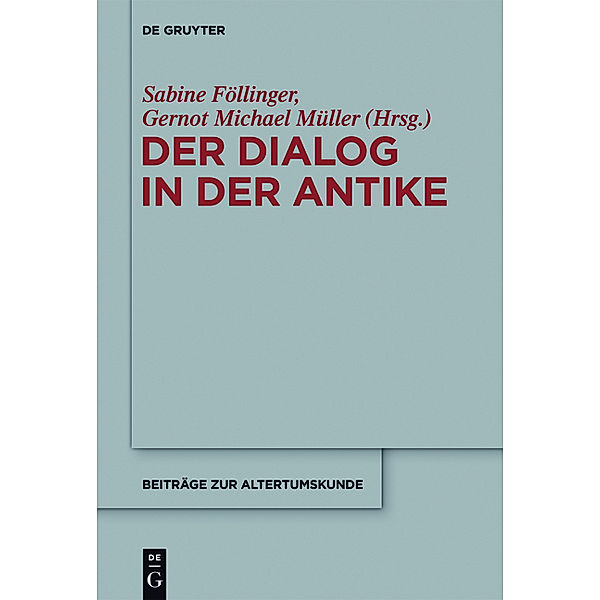 Der Dialog in der Antike