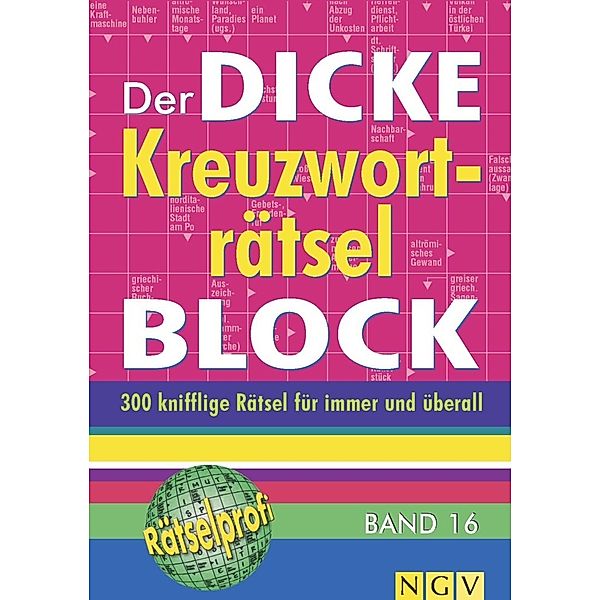 Der dicke Kreuzworträtsel-Block.Bd.16