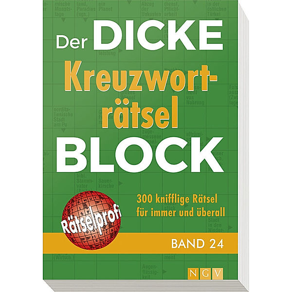 Der dicke Kreuzworträtsel-Block.Bd.24