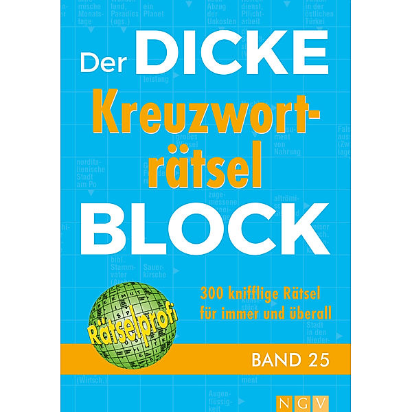 Der dicke Kreuzworträtsel-Block.Bd.25