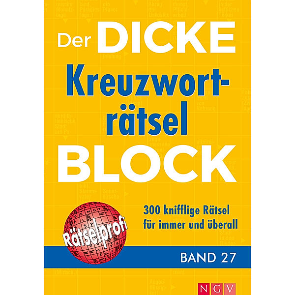 Der dicke Kreuzworträtsel-Block.Bd.27