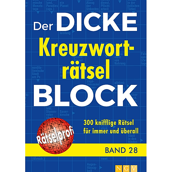 Der dicke Kreuzworträtsel-Block.Bd. 28