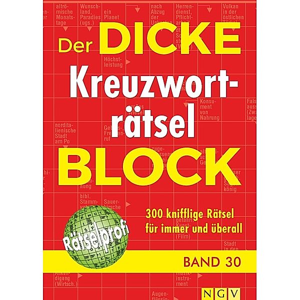 Der dicke Kreuzworträtsel-Block.Bd.30