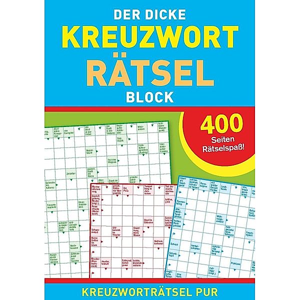 Der dicke Kreuzworträtselblock