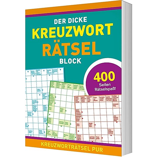 Der dicke Kreuzworträtselblock