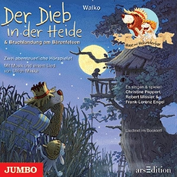 Der Dieb in der Heide & Bruchlandung am Bärenfelsen, 1 Audio-CD, Walko