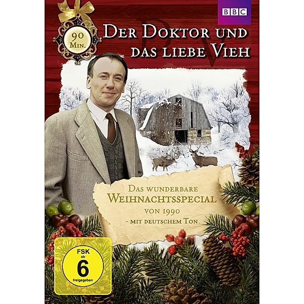 Der Doktor und das liebe Vieh - Weihnachtsspecial 1990, James Herriot, Johnny Byrne, Brian Finch, Anthony Steven, Roger Davenport, Michael Russell, Terence Dudley, William Humble, Alfred Shaughnessy