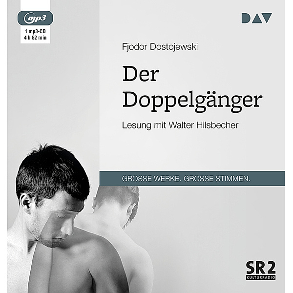 Der Doppelgänger,1 Audio-CD, 1 MP3, Fjodor M. Dostojewskij