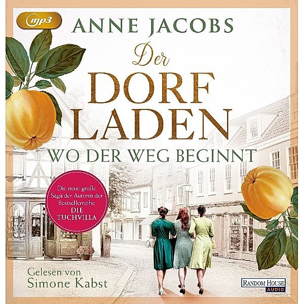 Der Dorfladen - Wo der Weg beginnt,2 Audio-CD, 2 MP3, Anne Jacobs