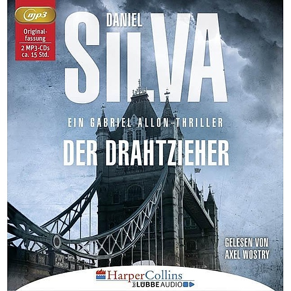 Der Drahtzieher, 2MP3-CDs, Daniel Silva