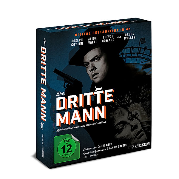 Der dritte Mann - 70th Anniversary Collector's Edition, Graham Greene, Alexander Korda, Carol Reed, Orson Welles