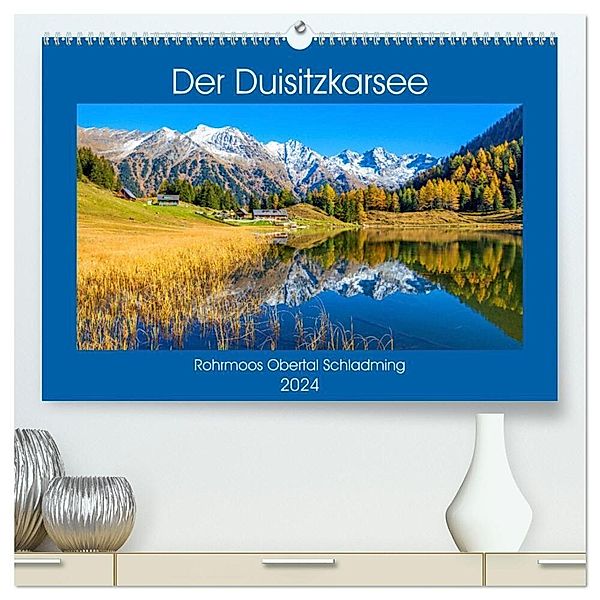Der Duisitzkarsee (hochwertiger Premium Wandkalender 2024 DIN A2 quer), Kunstdruck in Hochglanz, Christa Kramer