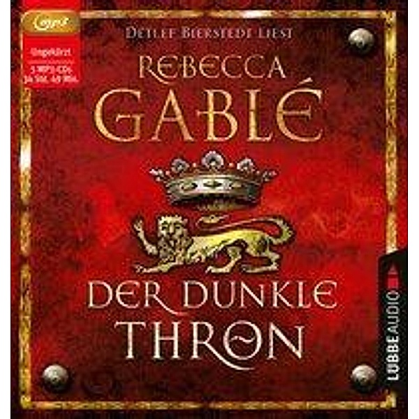 Der dunkle Thron, 5 Audio-CD, 5 MP3, Rebecca Gablé