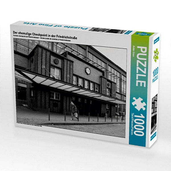 Der ehemalige Checkpoint in der Friedrichstraße (Puzzle), Anke Grau