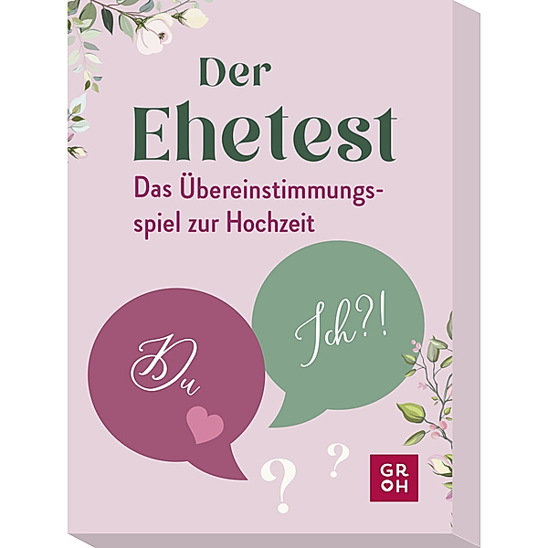 Groh Verlag Der Ehetest, Groh Verlag