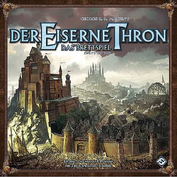 Fantasy Flight Games, Asmodee Der Eiserne Thron, zweite Edition (Spiel)