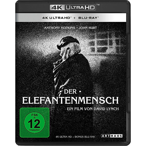 Der Elefantenmensch (4K Ultra HD), John Hurt, Anthony Hopkins