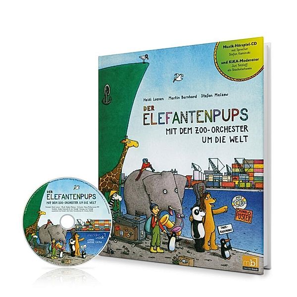 Der Elefantenpups, m. Audio-CD und Poster, Heidi Leenen, Stefan Malzow