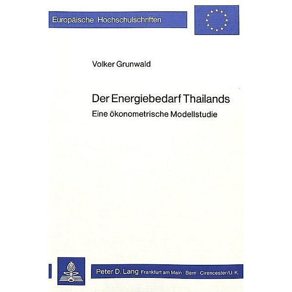 Der Energiebedarf Thailands, Volker Grunwald