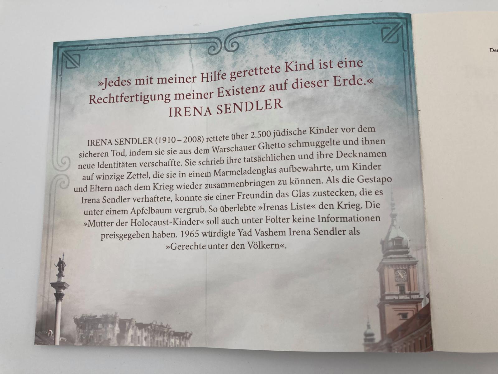 : Irena Sendler – Für die Rettung der Kinder riskierte sie ihr Leben Bedeutende Frauen, die die Welt verändern 5 Der Engel von Warschau Historischer Roman