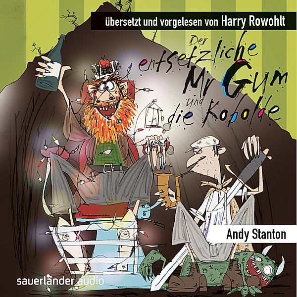 Der entsetzliche Mr Gum und die Kobolde, 1 Audio-CD, Andy Stanton