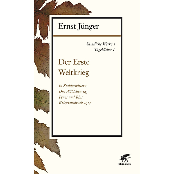 Der Erste Weltkrieg, Ernst Jünger