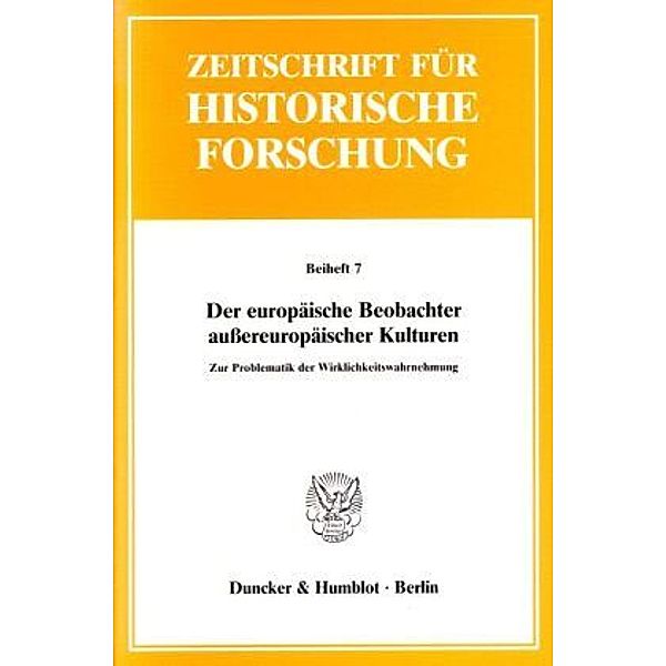 Der europäische Beobachter außereuropäischer Kulturen.